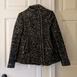 BCBG Tweed Bell Jacket